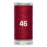 Gutermann super sterk naaigaren | 100m | 46 donker rood naaigaren GM - 100 - SS - M782 - 4008015416423